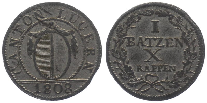 Luzern 1 Batzen 1808
